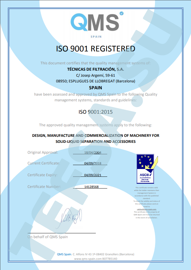 Сертификат соответствия